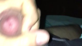 Stroking my dick and wanting to semen which i do shortly